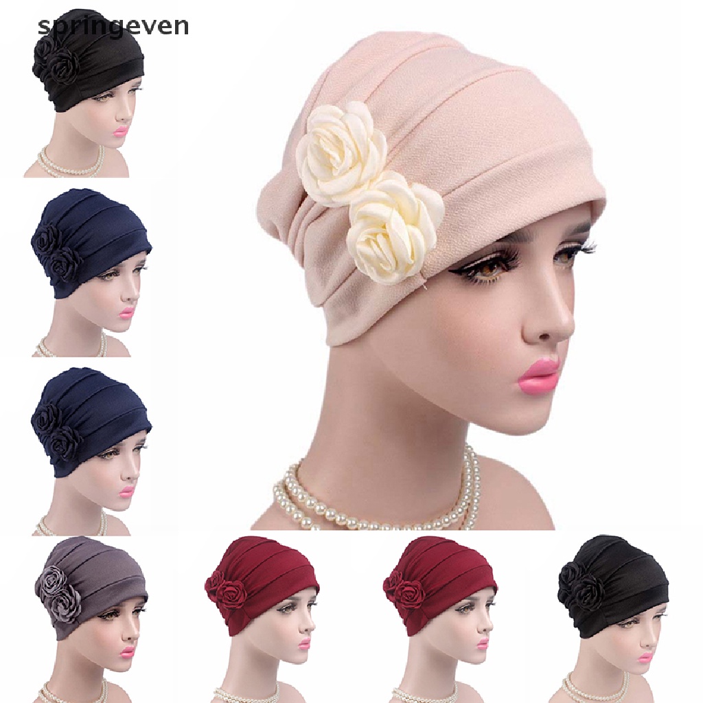 Mũ Trùm Đầu Che Tóc Phong Cách Turban Cho Nữ