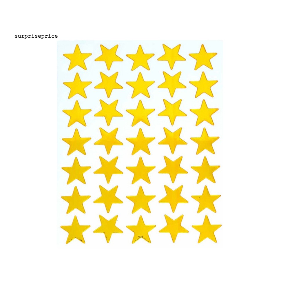 Bộ 350 miếng dán hình ngôi sao dùng trang trí đa năng độc đáo
