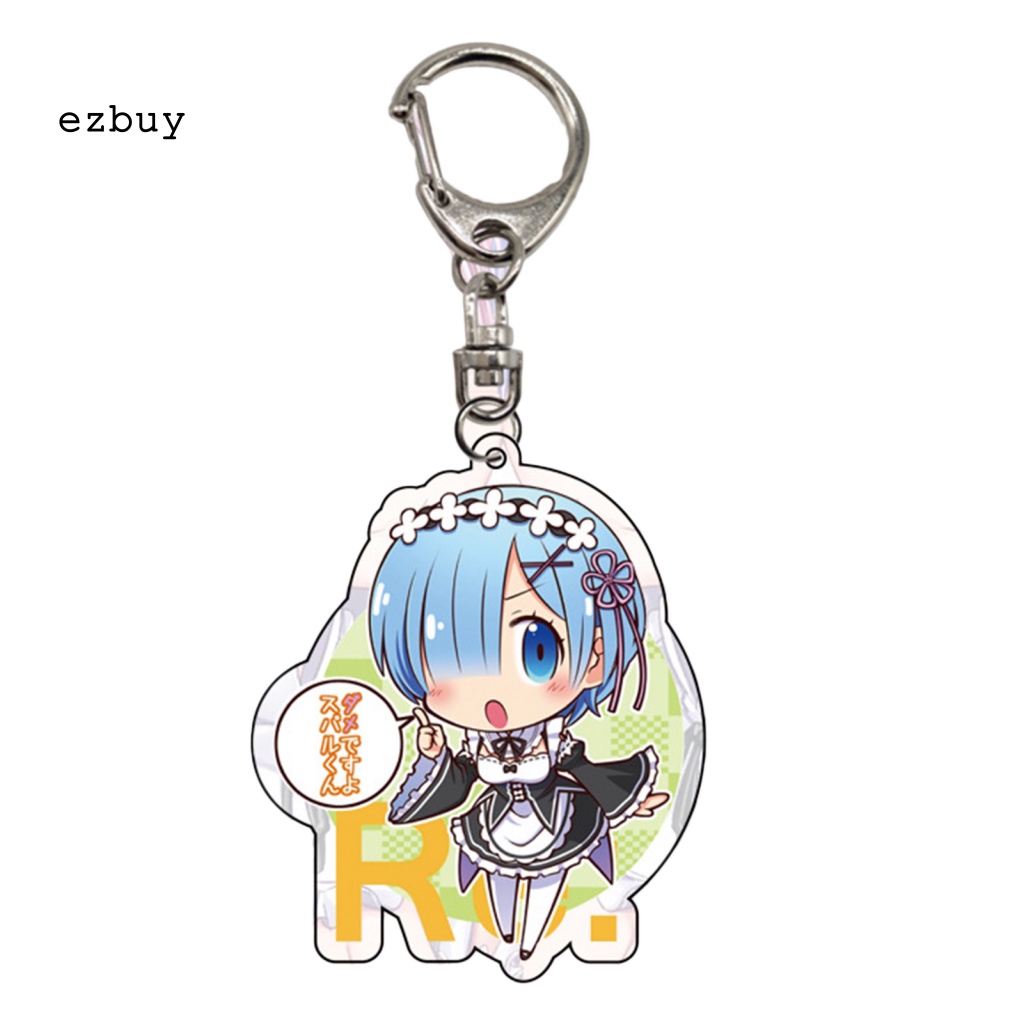 Móc Khóa Hình Nhân Vật Rem Anime Xinh Xắn Cho Bé