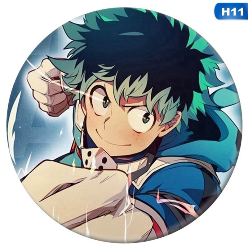 Huy hiệu in hình anime MY HERO ACADEMIA - học viện anh hùng