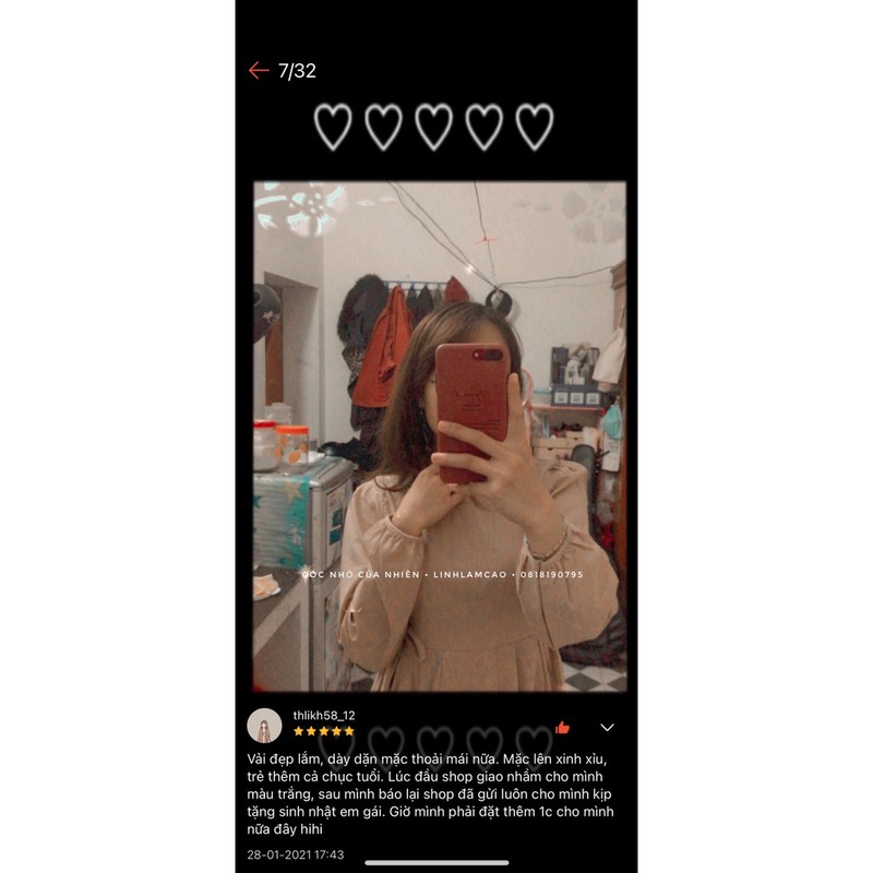 [Mã WAMT1505 giảm 10K đơn 0K] [ẢNH THẬT] Váy Babydoll Đũi Buộc Dây Eo Cúc Sau Lưng Ullzzang | BigBuy360 - bigbuy360.vn