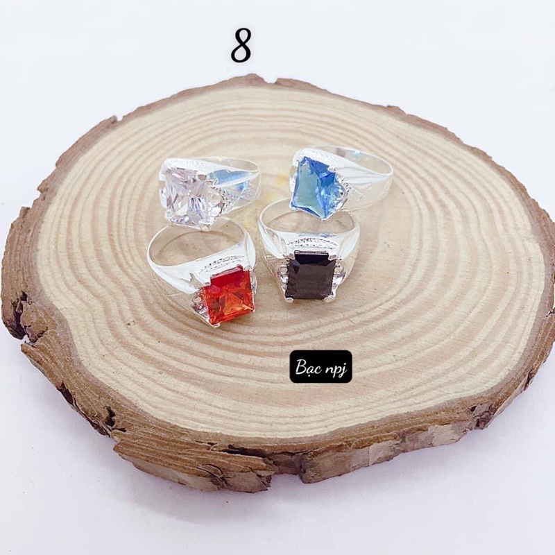 Nhẫn cho bé, các nhẫn Bạc Ta  cho bé trai ⚡️ CAO CẤP ⚡️ - Bạc Npj