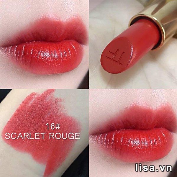 Son Tom Ford Lip Color Rouge A Levres màu #16 Scarlet Rouge
