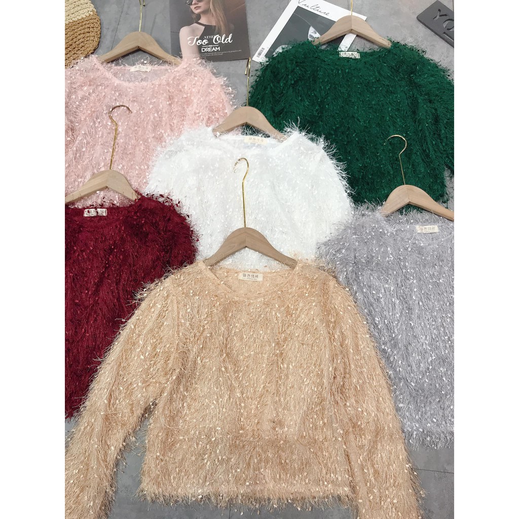 Áo len tua rua 6 màu 807 mới(kèm ảnh thật,video) | BigBuy360 - bigbuy360.vn