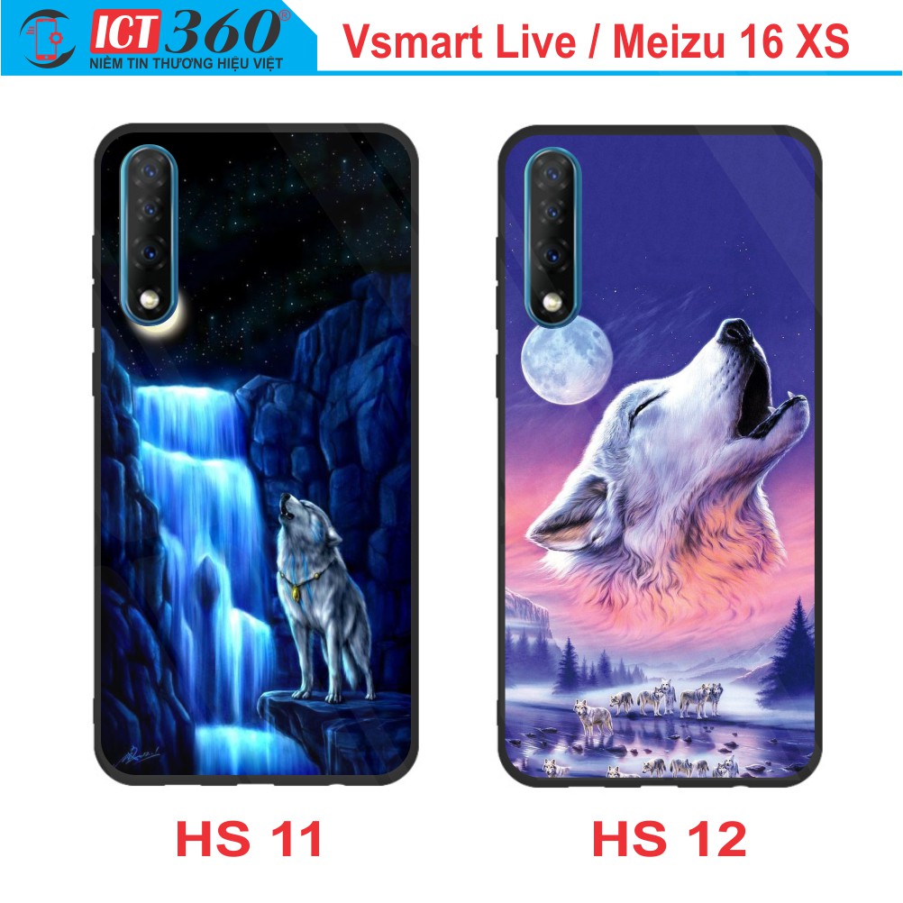 Ốp Lưng Kính VSMART LIVE/ MEIZU 16 XS - In Theo Yêu Cầu - Hình 3D