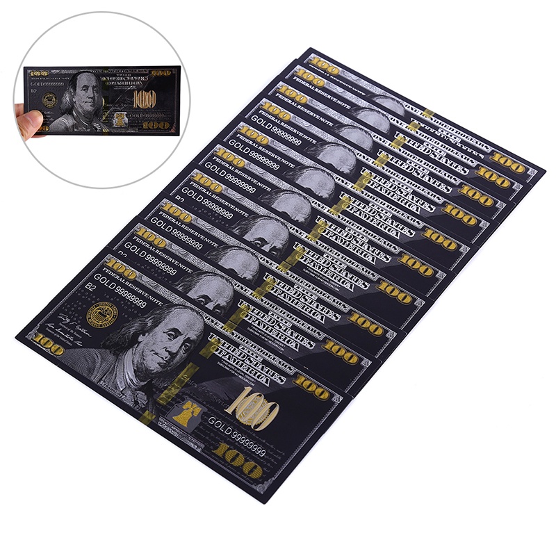 Bộ 100 Tờ Giấy Đen Chuyên Dùng Cho Trang Trí