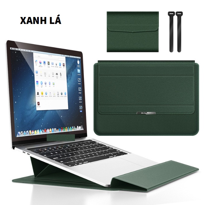 ⚡ Bao da Macbook Laptop Surface đa công dụng chống va đập nâng cấp hoàn toàn mới - Da cao cấp