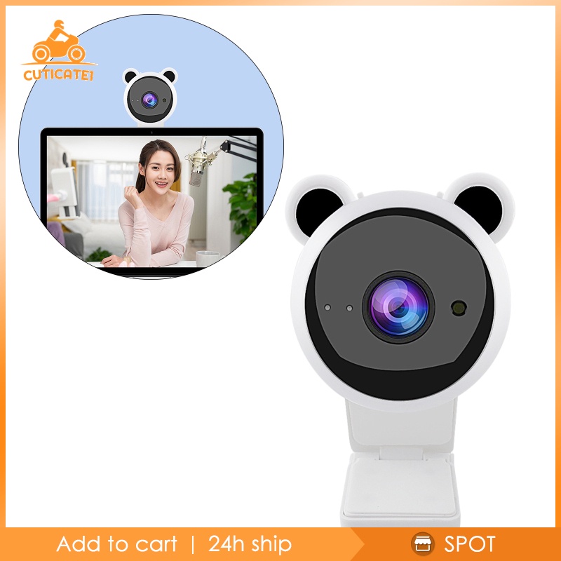 Webcam Hd Kèm Micro Usb 30fps Dùng Để Quay Video / Live Streaming