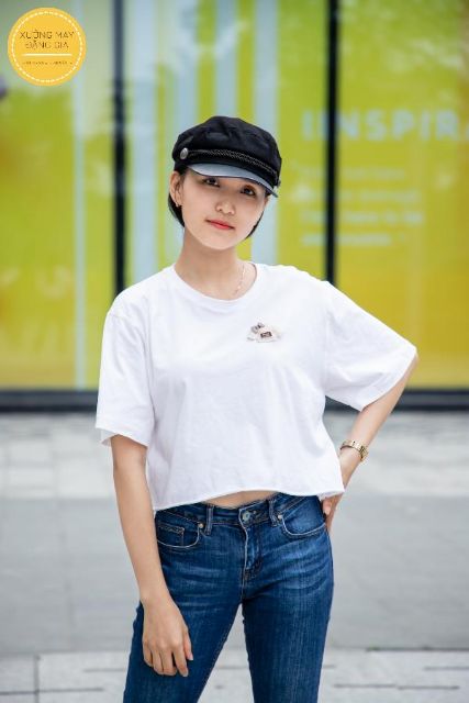 ÁO THUN CROPTOP CHẤT LIỆU COTTON