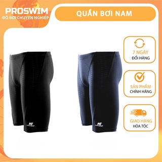 Quần Bơi Nam Dài Hoạ Tiết Vẩy Cá Kiểu Dáng Chuyên Nghiệp Ôm Đùi Giúp Bơi Lướt Hơn