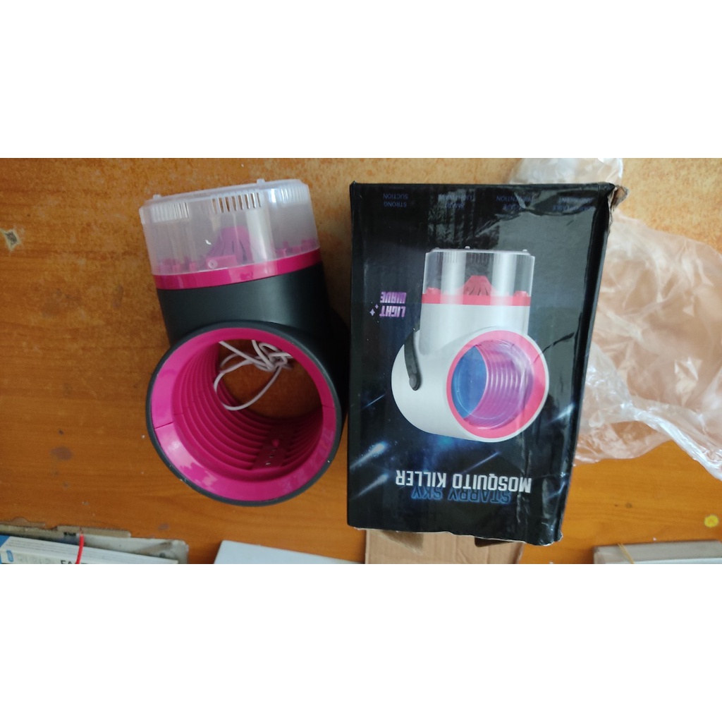 Đèn bắt muỗi cảm ứng ánh sáng, đèn bắt muỗi thông minh thế hệ mới,