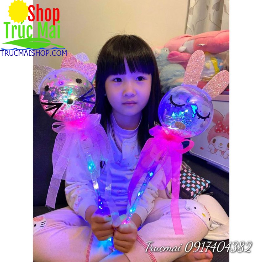 combo bộ cánh bướm cho bé và gậy phát sáng đồ chơi trung thu