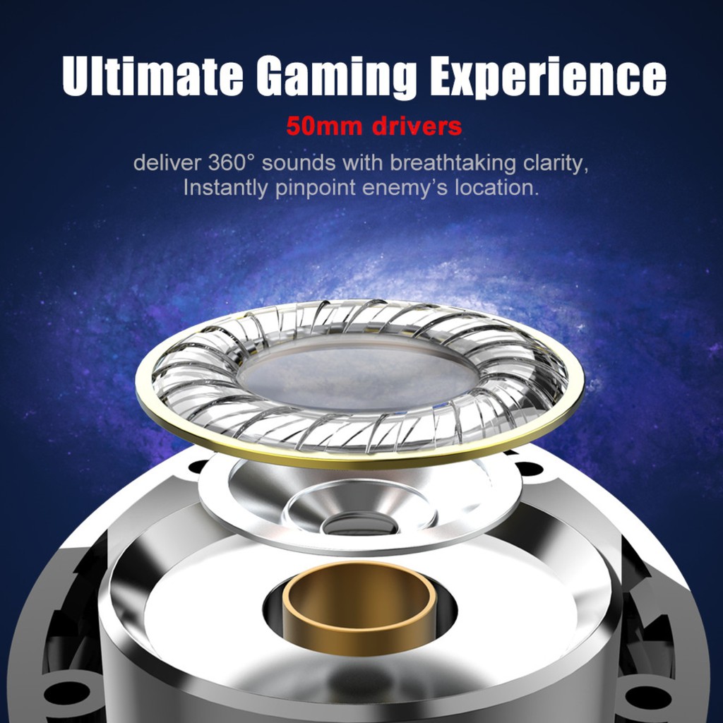 Tai Nghe Chơi Game Chụp Tai Có Micro Giảm Tiếng Ồn Có Đèn Led J1 Họa Tiết Rằn Ri