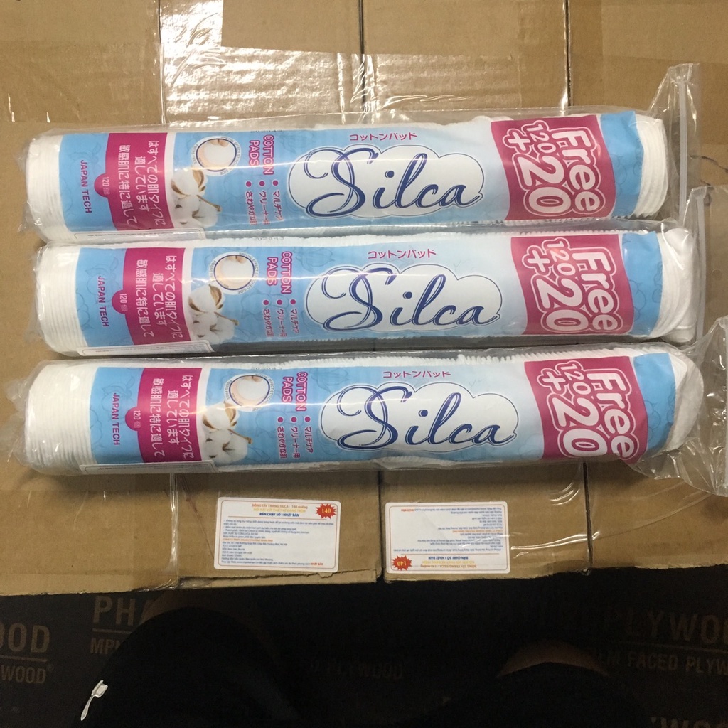 SỈ 10 bông tẩy trang clica 140 miếng