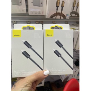 Cáp sạc siêu nhanh baseus dynamic series fast charging data cable type-c to type-c 100w.
