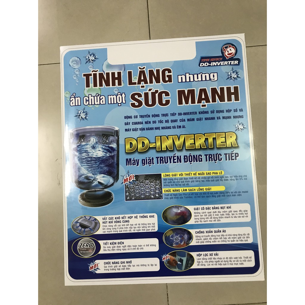 Combo 10 tem dán máy giặt không ghi thương hiệu /  combo 10 miếng dán máy giặt không ghi thương hiệu