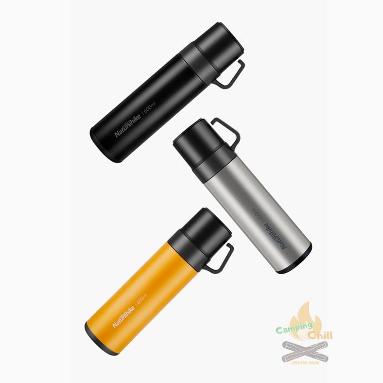 BÌNH GIỮ NHIỆT 600ml NATUREHIKE NH17S020-B