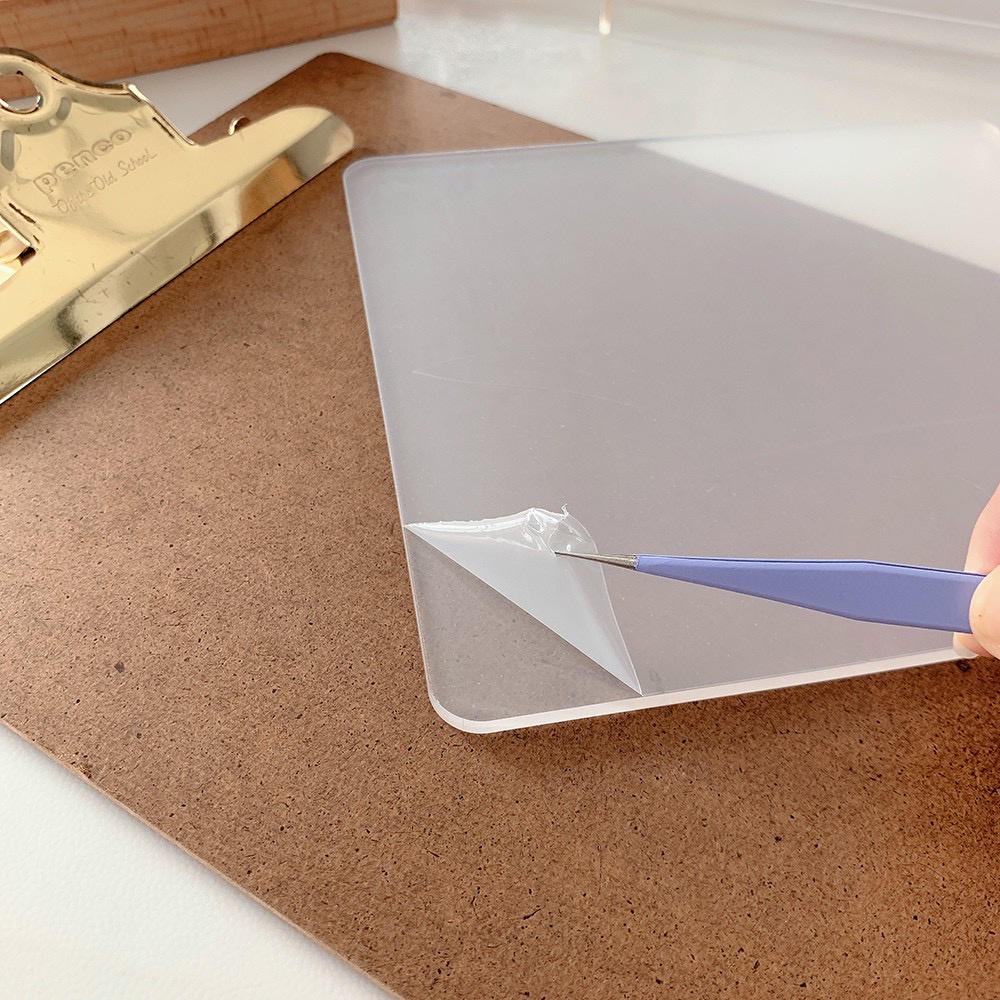 Quà Tặng, Quà Lưu Niệm đèn Led để bàn gắn bảng Acrylic phát sáng kèm 1 bút