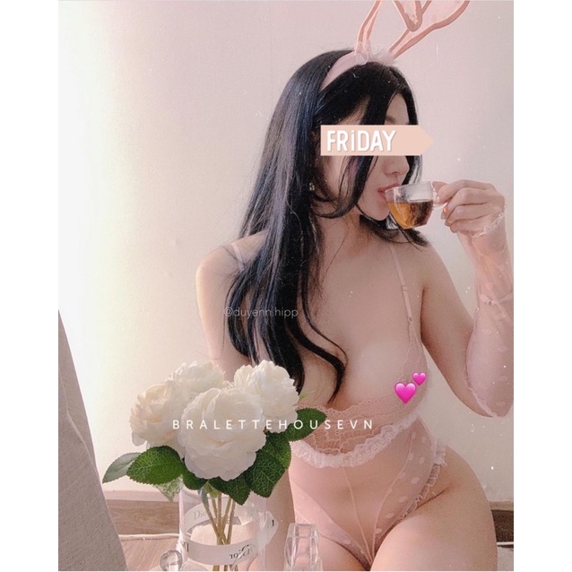 [CÓ ẢNH THẬT KHÁCH FEEDBACK] Set cosplay thỏ Bunny Harsh full phụ kiện Bralettehousevn | BigBuy360 - bigbuy360.vn