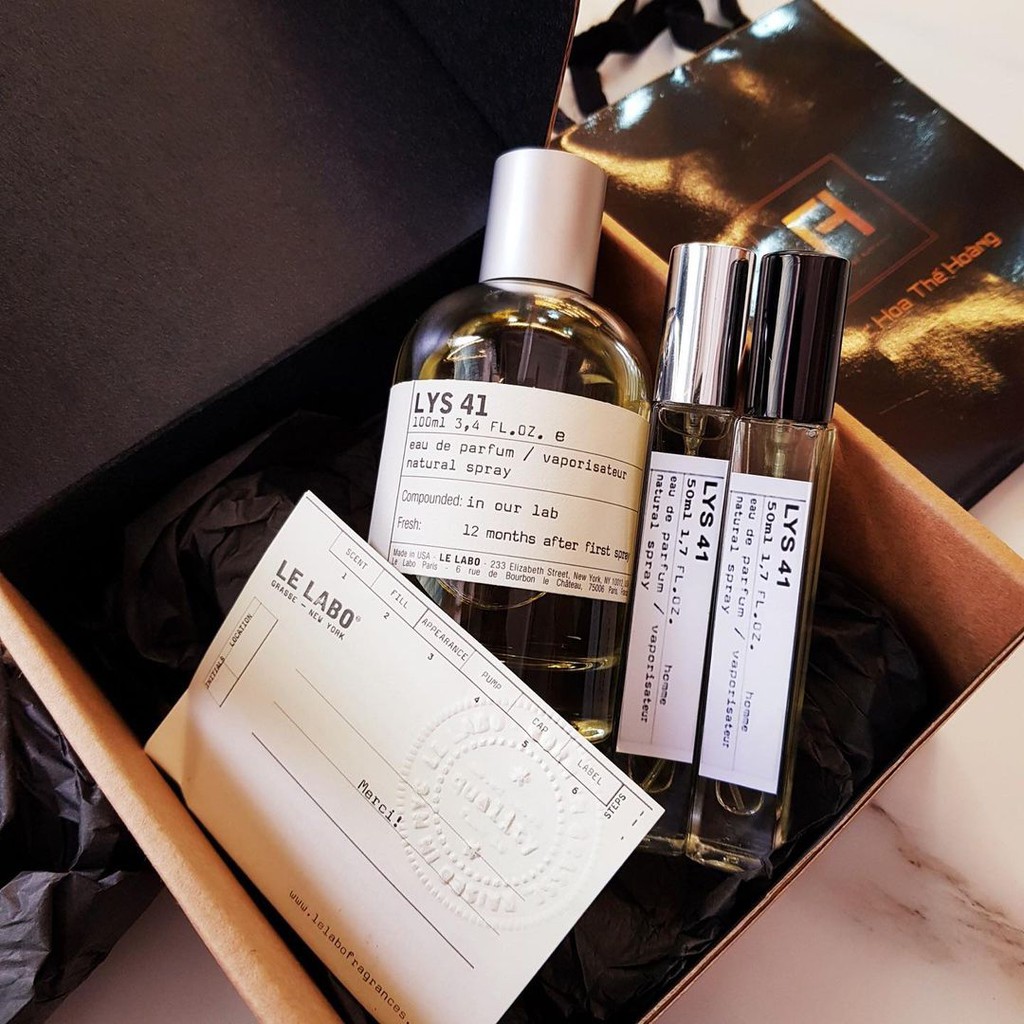 Nước hoa L.e L.a.bo Lys 41 - 10ml 𝗔𝘂𝗿𝗼𝗿𝗮'𝘀 𝗣𝗲𝗿𝗳𝘂𝗺𝗲 𝗦𝘁𝗼𝗿𝗲 ®️