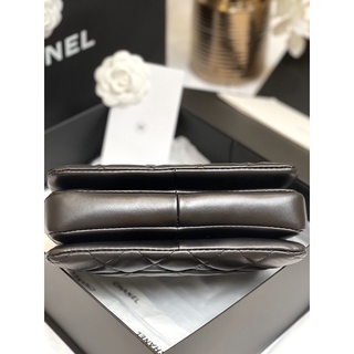 Túi CHA N E L nẹp da thật fullbox