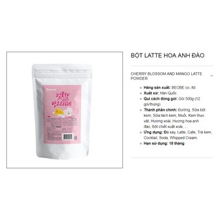 Bột sữa hoa anh đào Beobe 500g