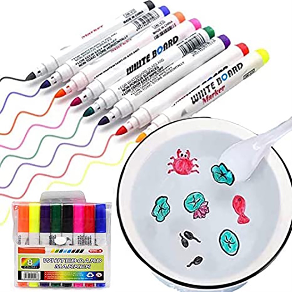 Bộ 12 Bút Vẽ Màu Nước Thần Kì Kèm Muỗng Sứ Tiện Dụng Cho Bé