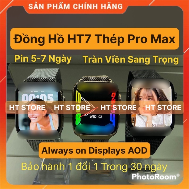 Đồng Hồ Thông Minh 7 proglobal version Không Dây 1.92 Inch Watch 7 pro 45mm Kết Nối Bluetooth 500+