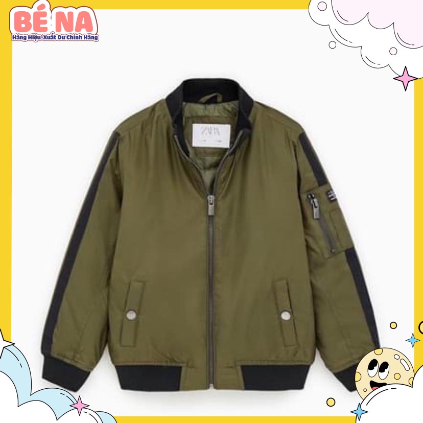 [Xuất dư xịn] Áo phao Z.R bomber rêu