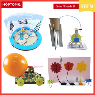 Đồ chơi khoa học STEM Hộp Tò Mò - Bộ thí nghiệm khoa học - Đồ chơi thông minh  dành cho bé trai bé gái