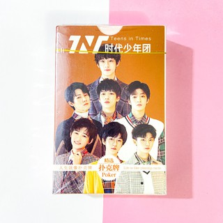 Bộ bài tây poker TNT THỜI ĐẠI THIẾU NIÊN ĐOÀN tú lơ khơ 52 lá thần tượng idol hoa ngữ