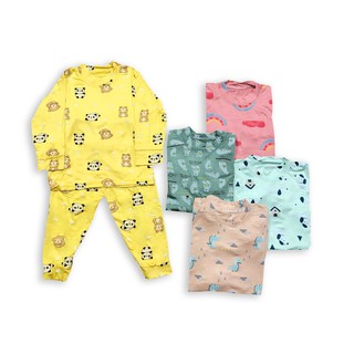 Đồ bộ quần áo dài tay cho bé chất cotton QATE623