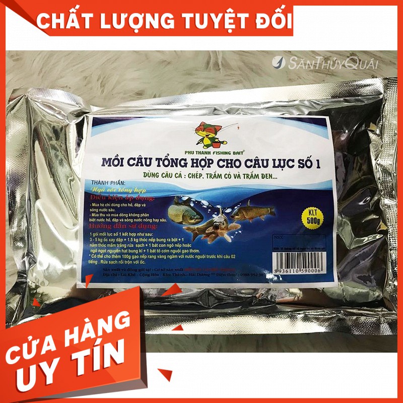 [Siêu Rẻ] Mồi câu lục Phú Thành số 1 [DBDSHOP]