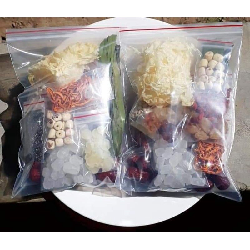 Set Chè Dưỡng Nhan 13 Vị 500g, Tặng Nấm Đông Trùng Hạ Thảo, 500g nấu hơn 20 chai