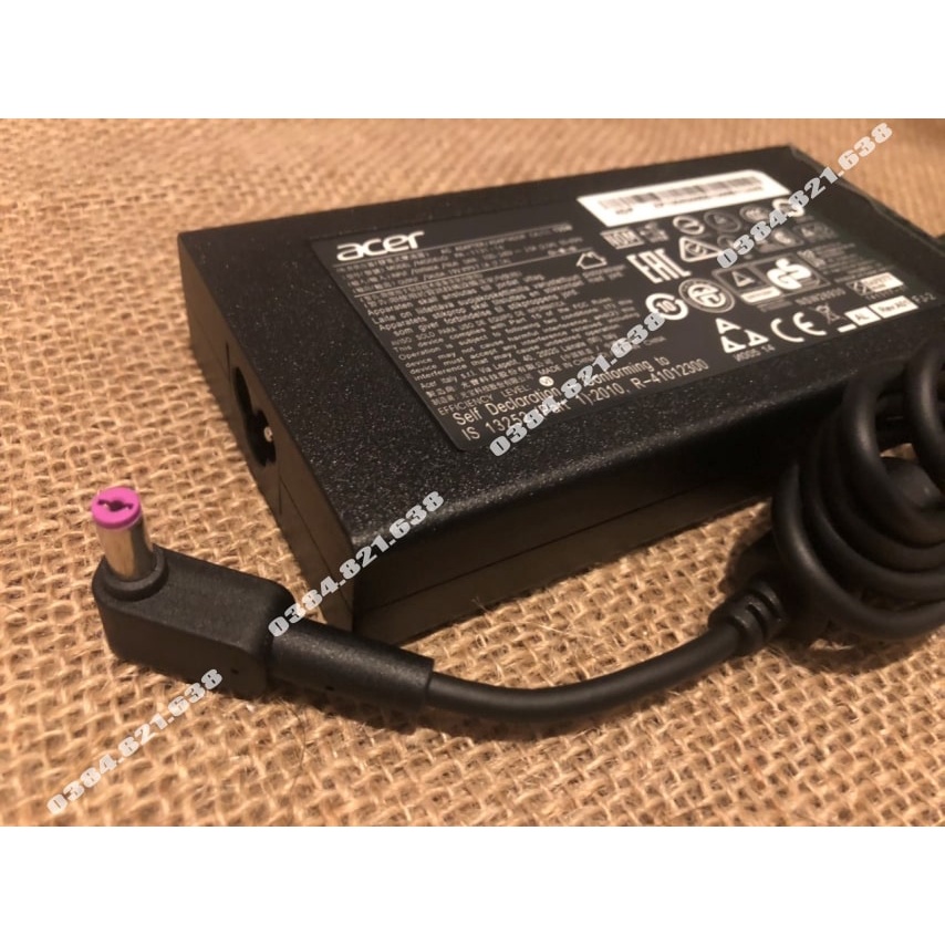 Sạc ADAPTER ACER 19V-7.1A 135W Zin-Sạc Acer Aspire V Nitro / V5-591 / 7 A715-71G / Nitro 5 / Predator Helios 300 G3-572