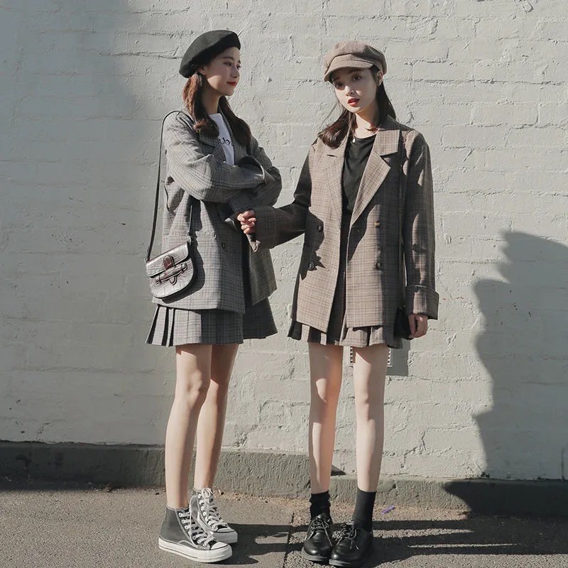 sét vét chân váy và áo vest | BigBuy360 - bigbuy360.vn