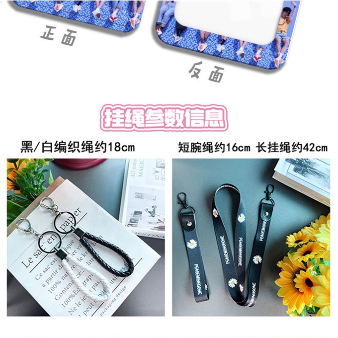 Túi Đựng Thẻ Học Sinh Có Dây Đeo Vỏ Cứng Thu Gọn Được Permit Times Youth League TNT Wenxuan