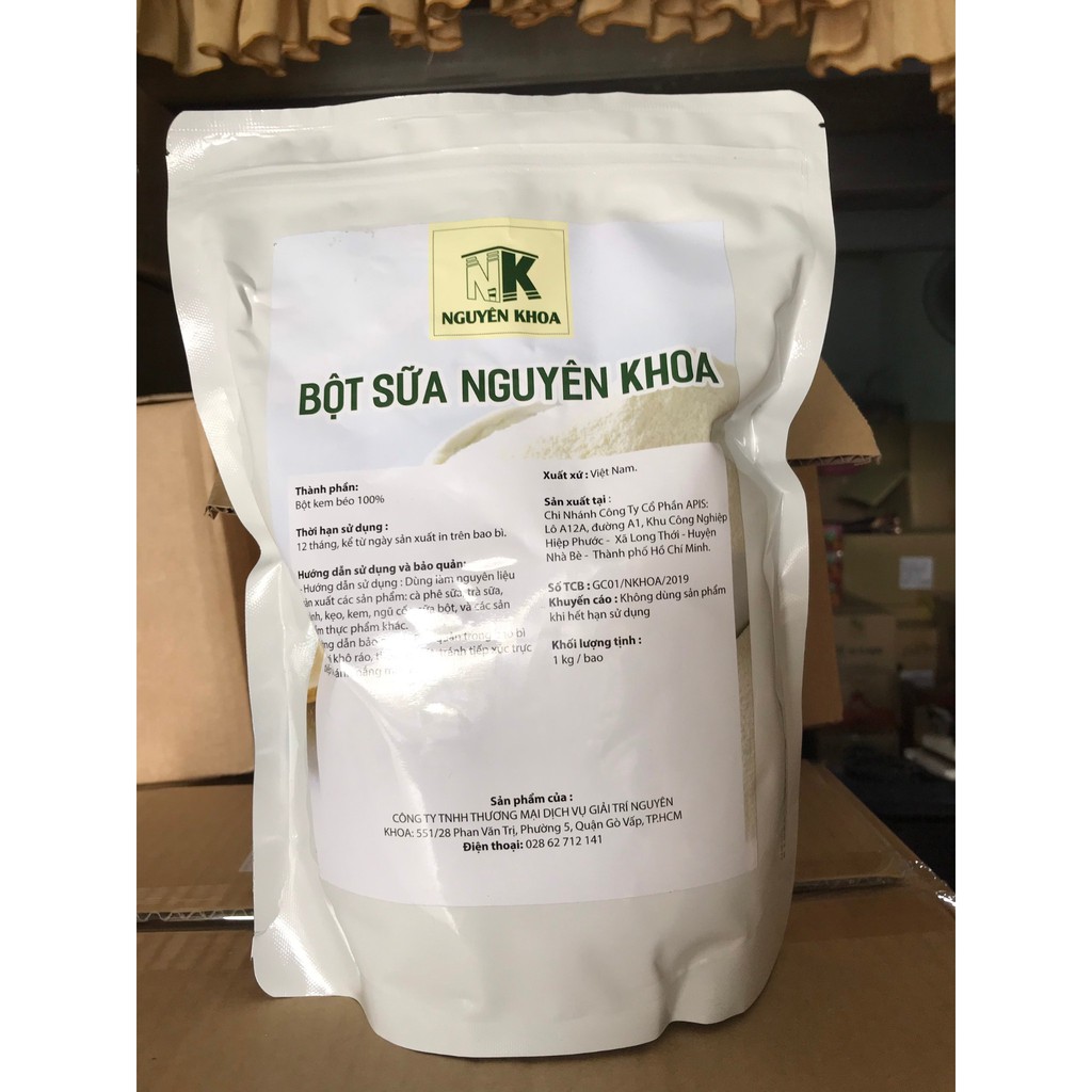 Bột Sữa Nguyên Khoa bao 1kg