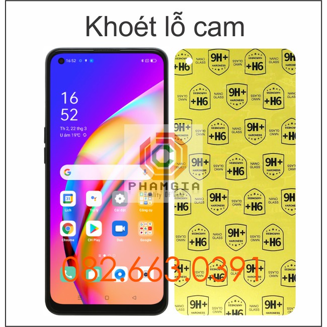 Dán cường lực Oppo A94 (4G/5G) dẻo nano siêu bảo vệ