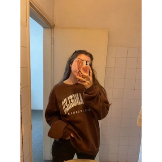 Áo Sweater Nỉ bông form oversize (Có ảnh thật)