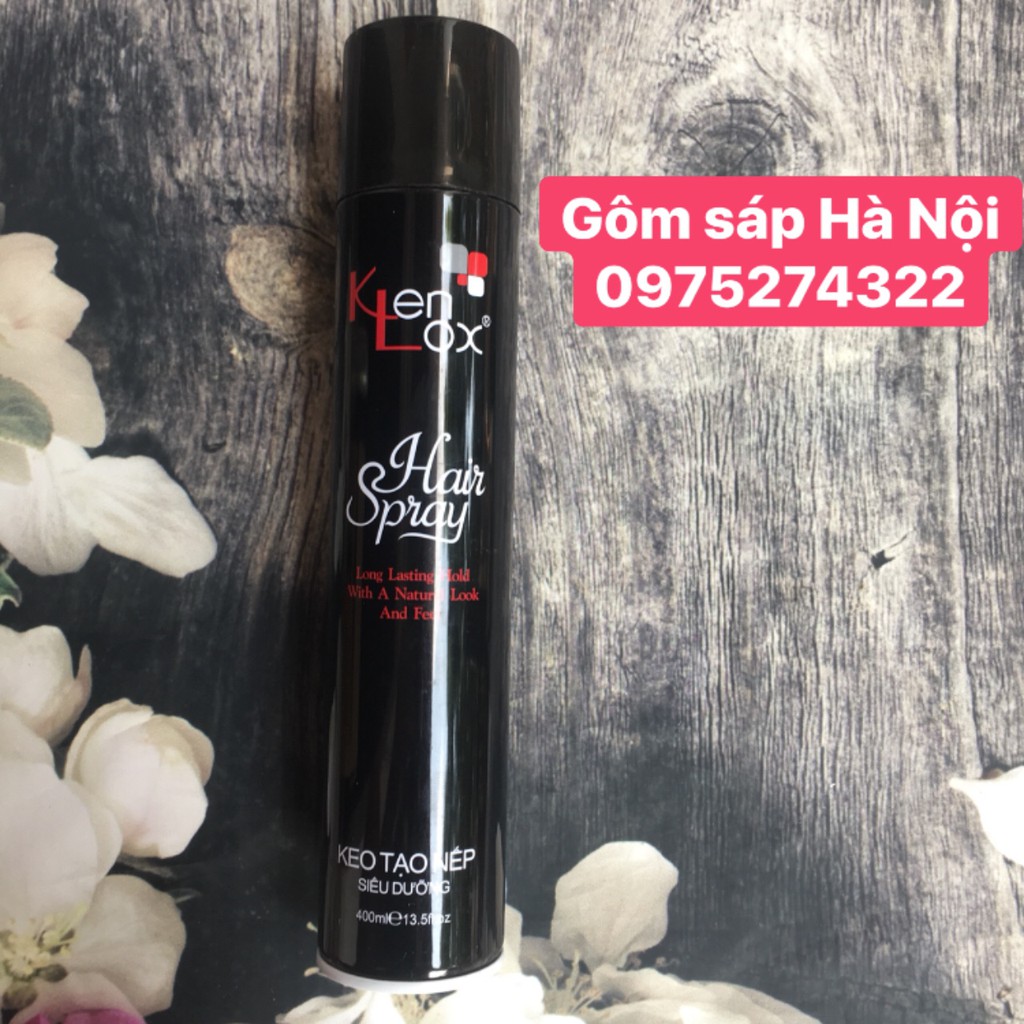 Gôm Kenlox Siêu Cứng Thơm 400ml chính hãng