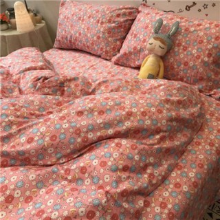 Bộ chăn ga gối cotton poly sao nhỏ nhập khẩu