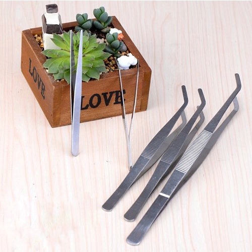 Nhíp trồng cây, dụng cụ trang trí tiểu cảnh làm vườn, cây trồng thủy sinh bằng thép không gỉ