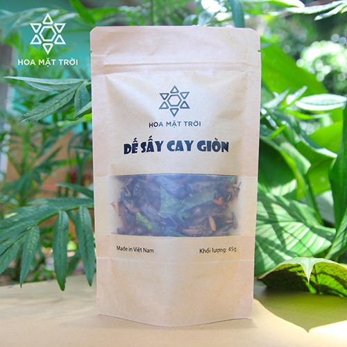 Dế sấy, dế mèn sấy cay giòn, dế thái vàng, đồ khô, đồ sấy, thực phẩm khô, thực phẩm sấy làm đồ nhậu HOA MẶT TRỜI FARM | BigBuy360 - bigbuy360.vn