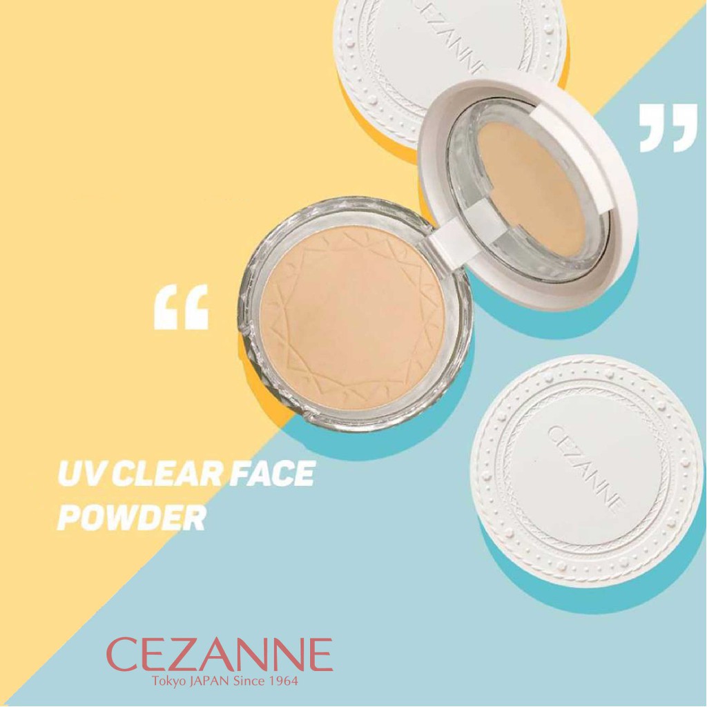 Phấn phủ Cezanne UV Clear Face Powder - 10g