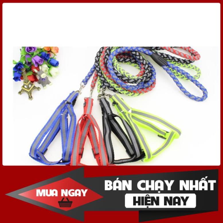 [ Bán sỉ ] DÂY XÍCH CHÓ DÂY YẾM PHẢN QUANG