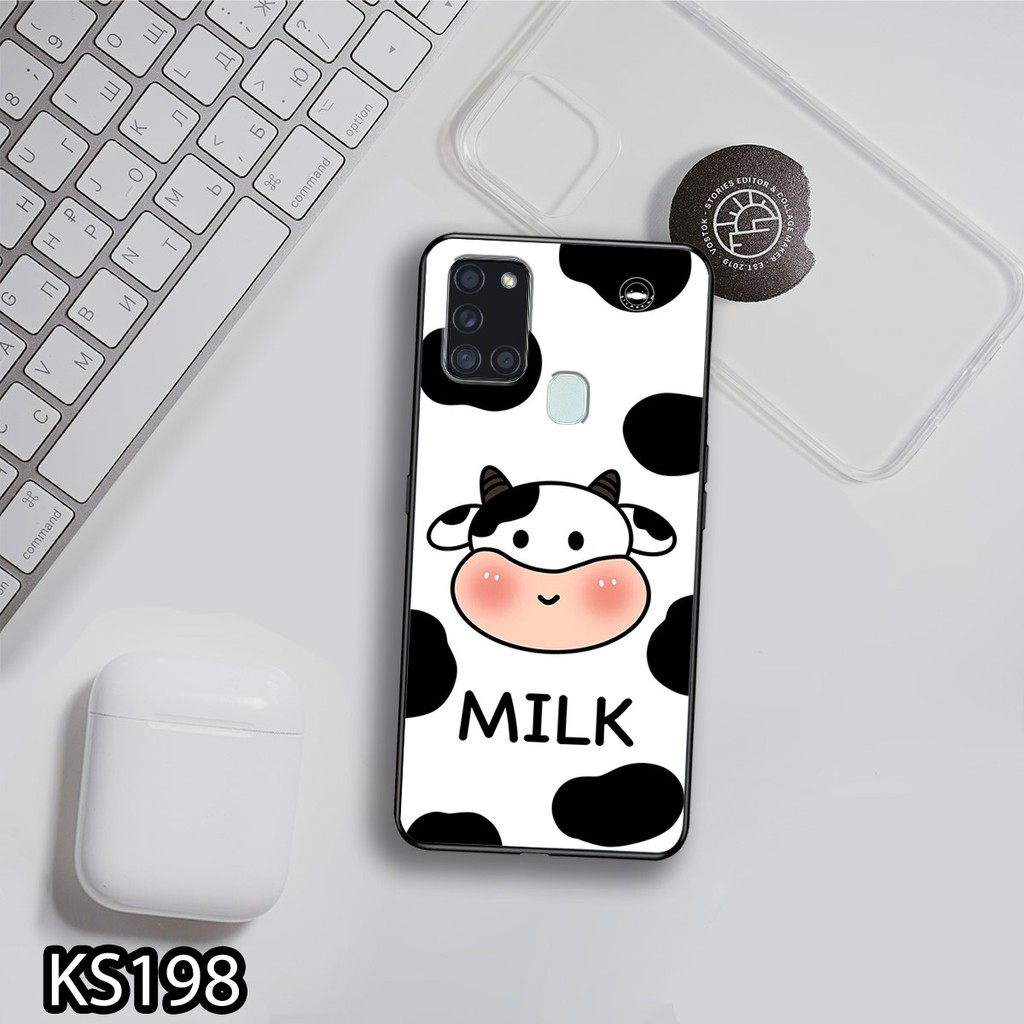 [HOT] Ốp lưng Samsung A11/A21/A21S in hình bò sữa siêu đẹp, độc, lạ_KINGSTORE.HN_Ốp SS  A11/A21/A21S