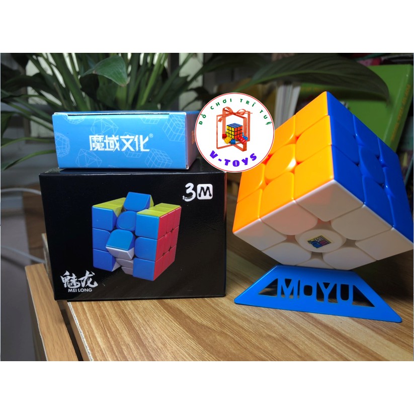 Rubik Moyu 3M Meilong 3 Tầng 3x3 Nam Châm