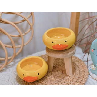 Chậu hình thú chất liệu gốm sứ .