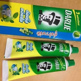 Combo 2 típ kem đánh răng darlie thái lan